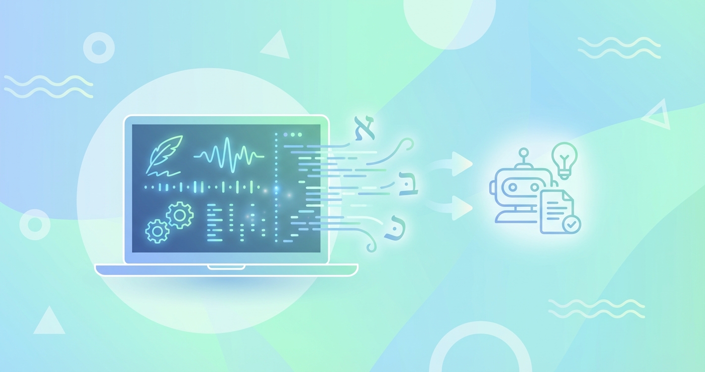 כתיבת תוכן עם AI בעברית - כלים ושיטות למתחילים שירצו להיות מקצוענים